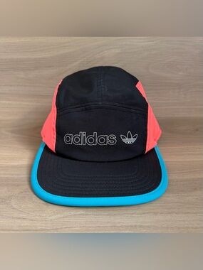Adidas Hat Cap Strapback One Size Multicolor Adjustable 5 Panel Hat